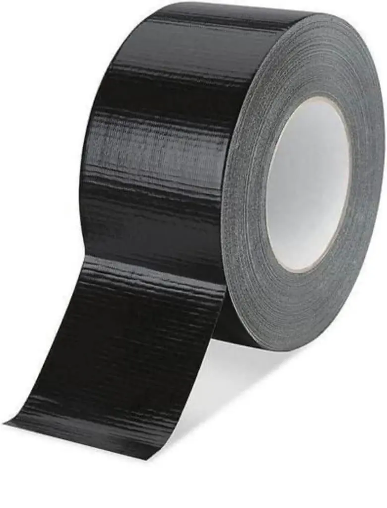 Black Duct Tape 1 Pack, 48mm x 50m Heavy Duty Waterproof, Ideal for DIY, Garden, Builders and professional use